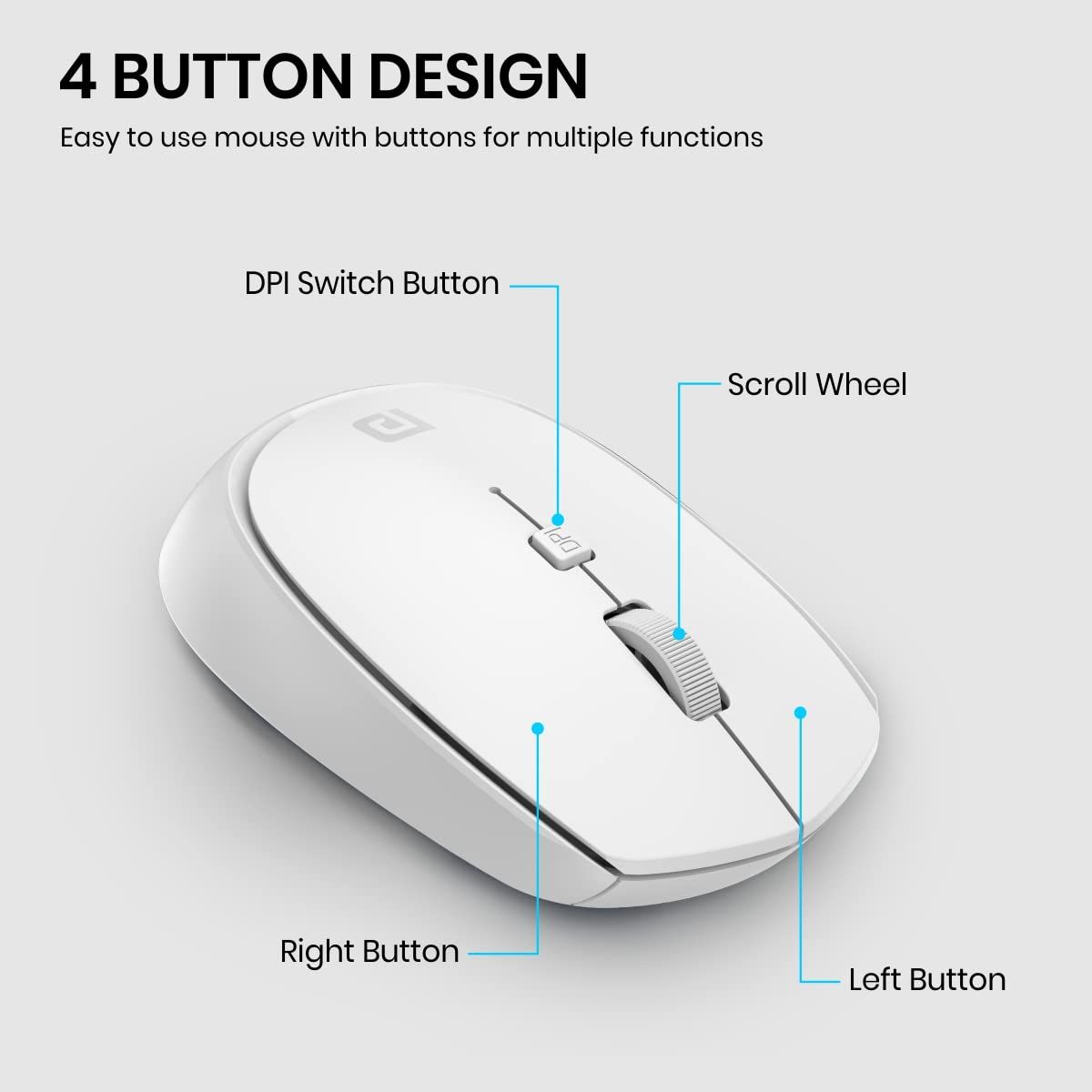 Portronics Toad 23 Wireless Optical Mouse