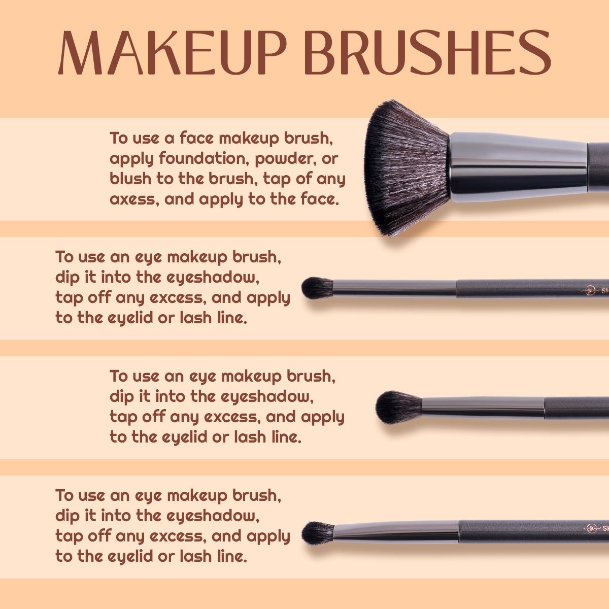 Shryoan Concealer & Highlighter Brush