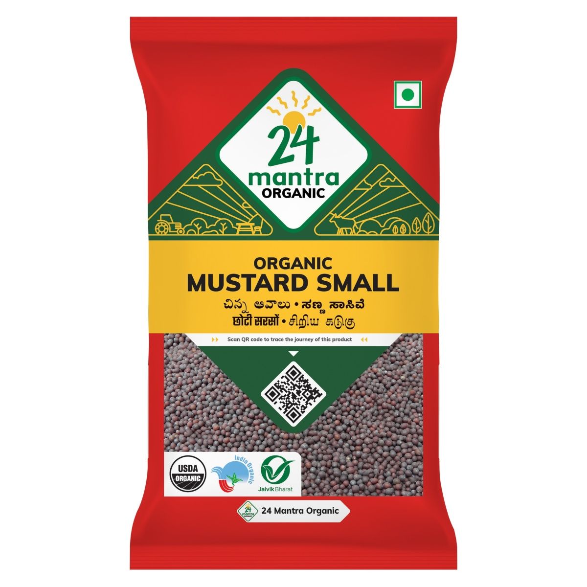 24 Mantra Organic Mustard Small