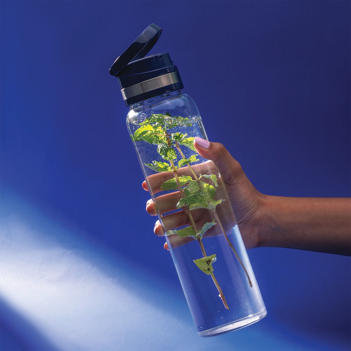 BAY6 Premium Imported Borosilicate Glass Bottle -600 ml