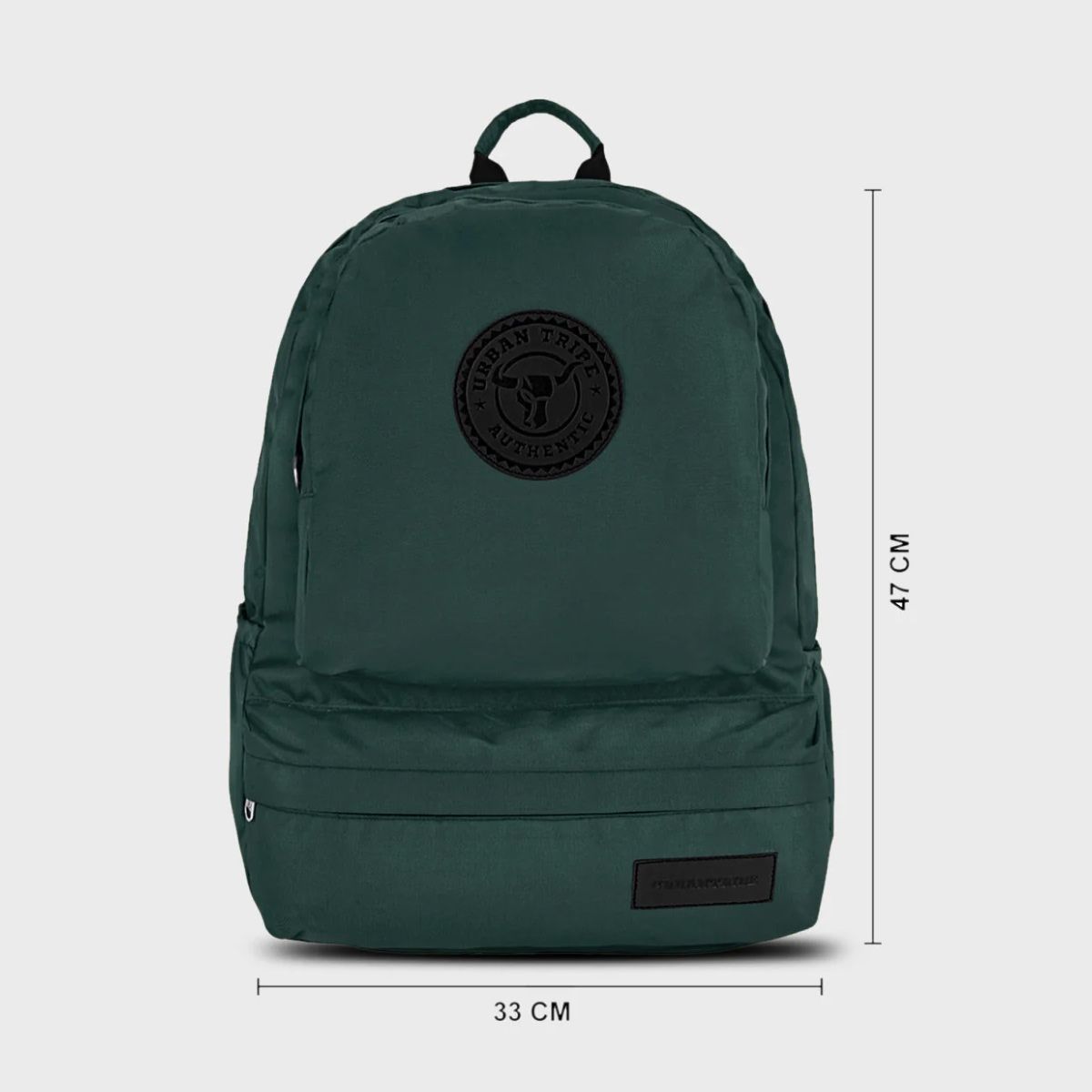 Urban Tribe Unisex Solid Polyester 24 L Laptop Backpack | Green - 15.6 Inches