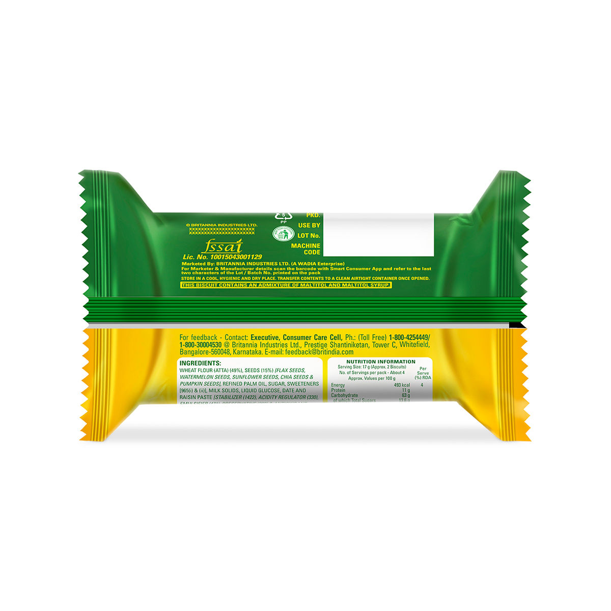 Britannia Nutrichoice Seeds Biscuits 75 g Combo