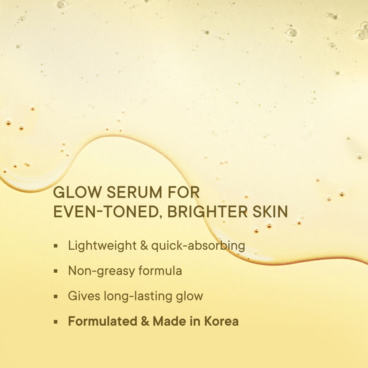 Quench Vitamin C Glow Boost Korean Face Serum With Yuzu Fine & Watermelon