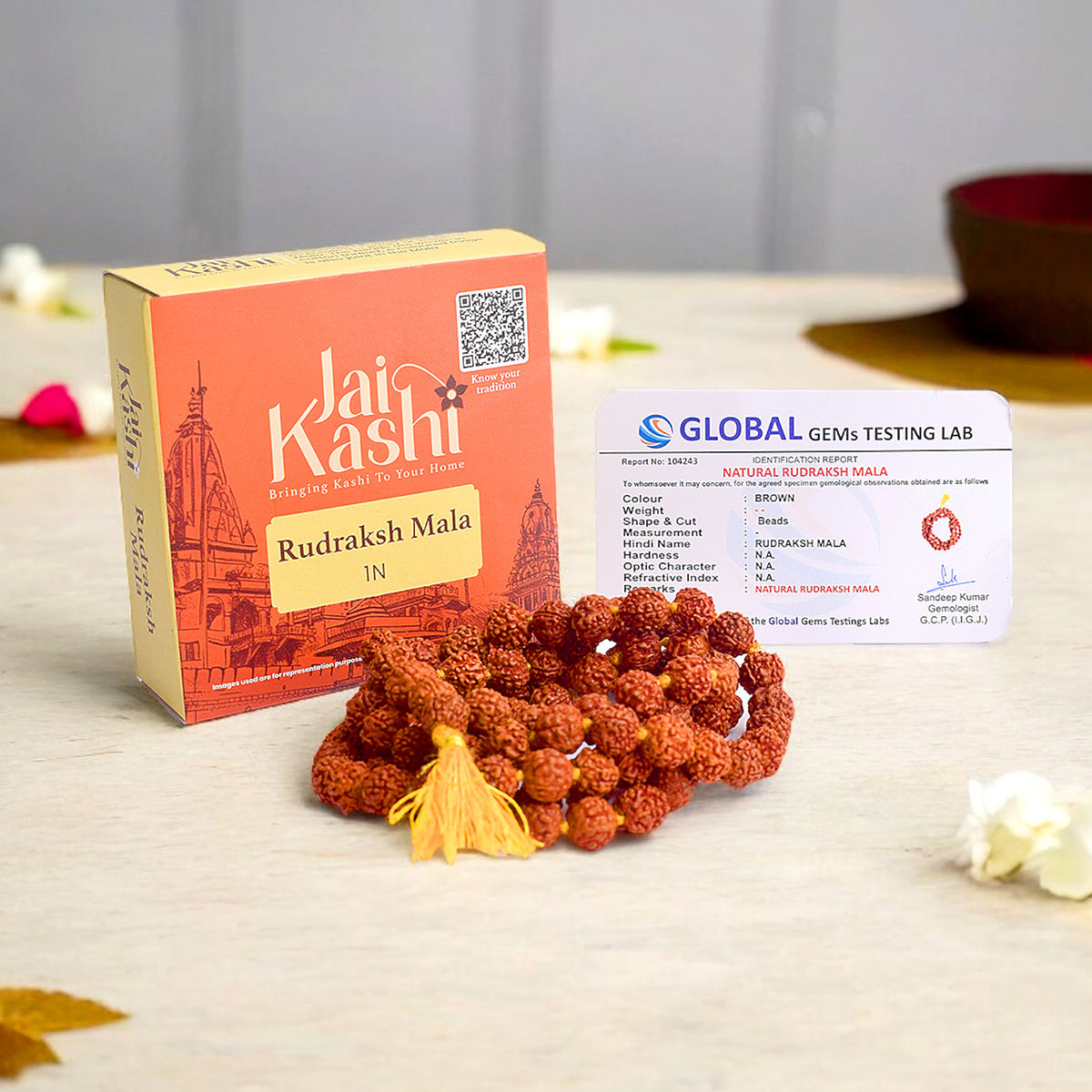 Jai Kashi Rudraksh Mala