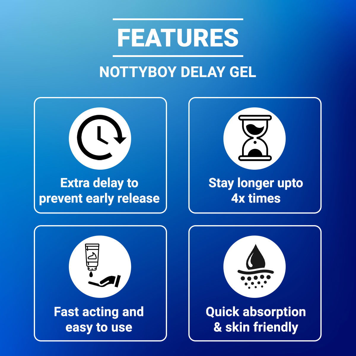 NottyBoy Delay Gel for Men