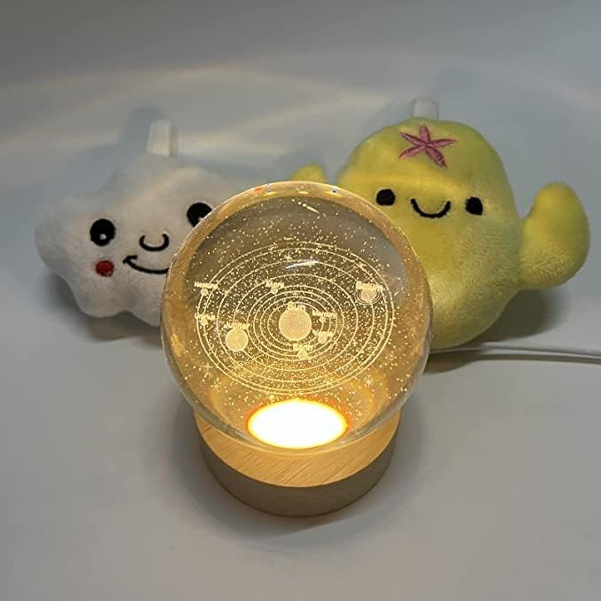 Divine Vibes Crystal Ball Night Light