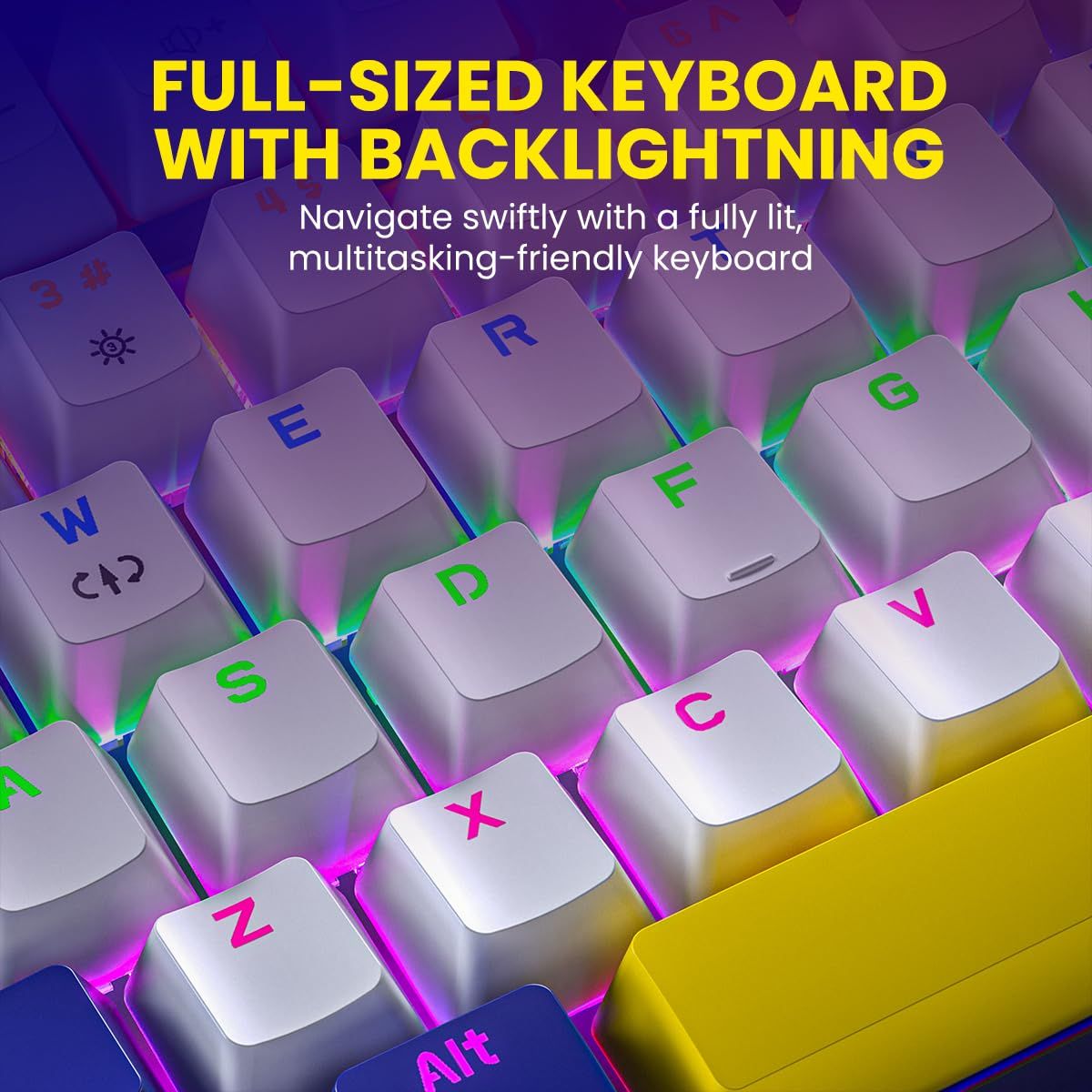 Portronics K1 Keyboard Wired Mechanical Gaming Keyboard