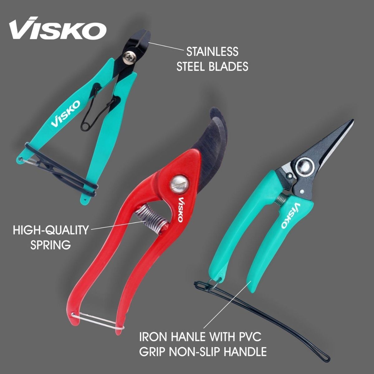 Visko 512 Garden Tool Kit | 3 Tools