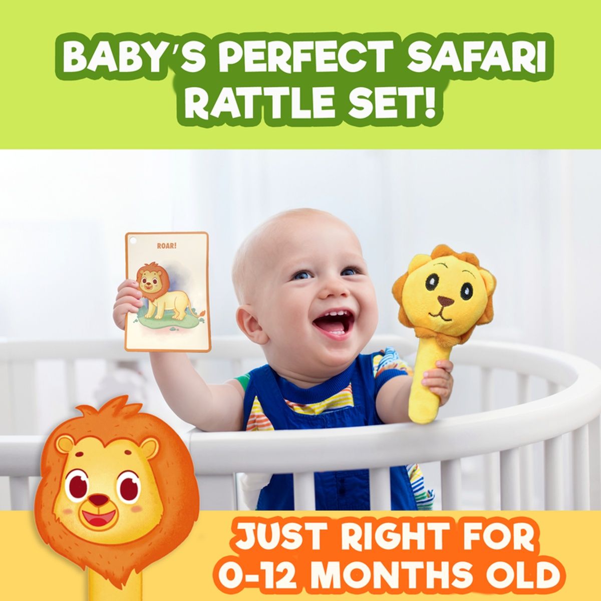 Einstein Box Baby Rattle Play Set For Infants and Babies 0-3-6-9-12 Months Old