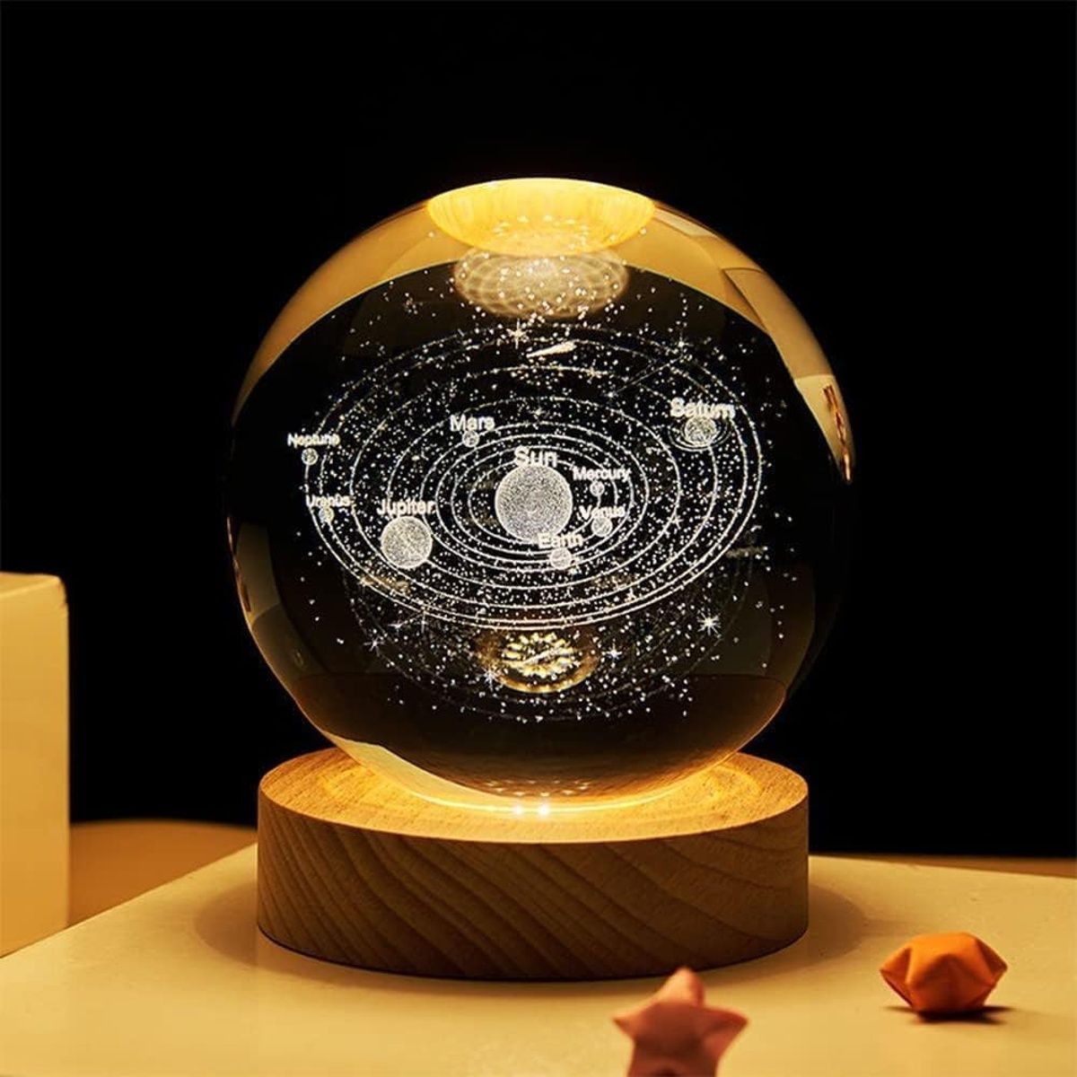 Divine Vibes Crystal Ball Night Light