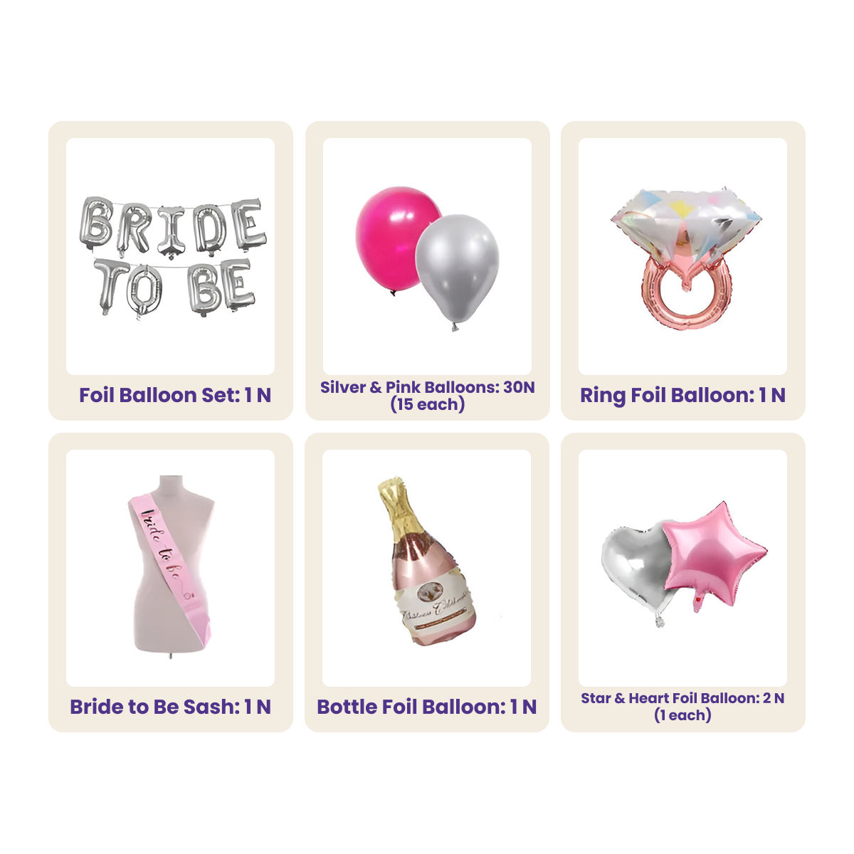 Let's Vybe Bride To Be Kit