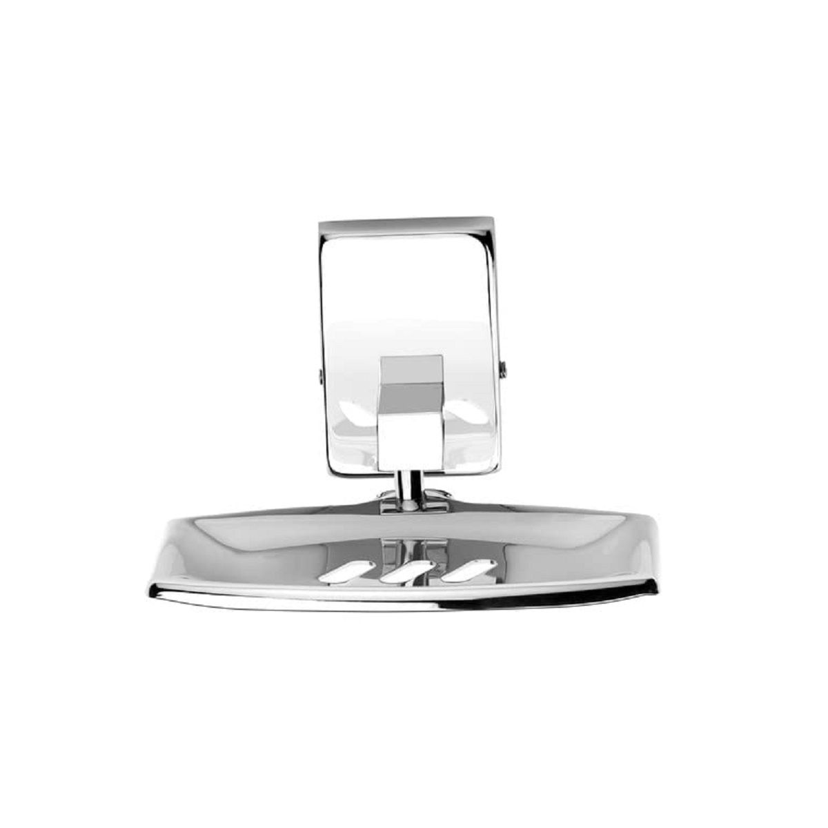 GLOXY Square Shape Stainless Steel Single Soap Holder, Soap Stands for Bathroom Soap Tray