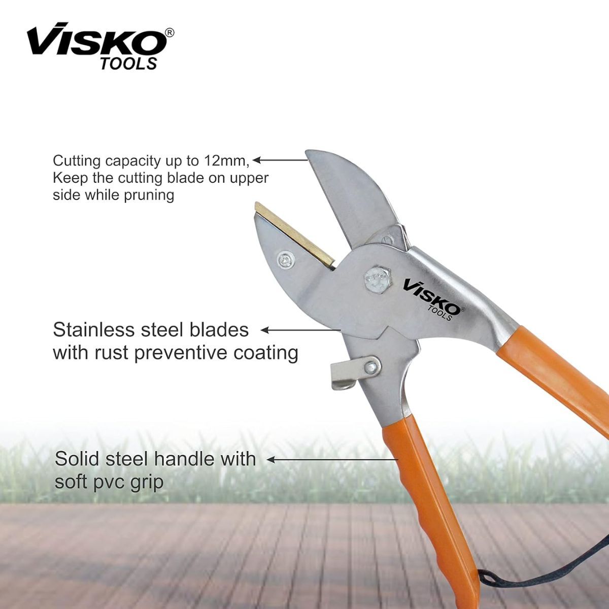 Visko Garden Tools Set With 3 Pieces Garden Tool Kit