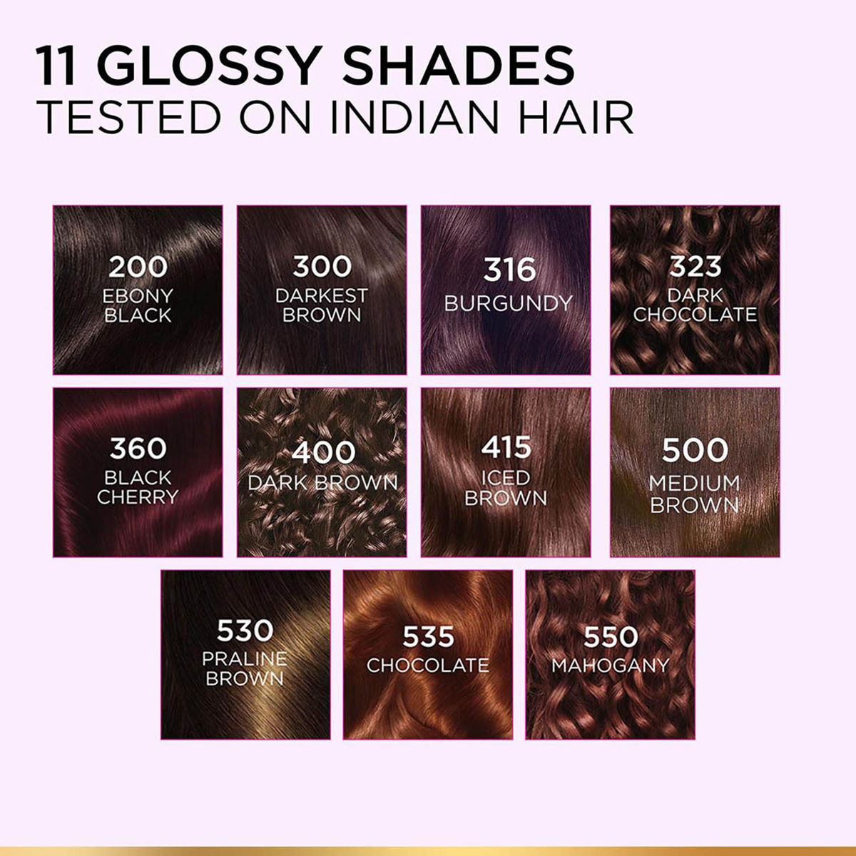 L'Oreal Paris Casting Creme Gloss Hair Color (Dark Brown 400)(159ml) & L'Oreal Paris Color Protect Shampoo(340ml) Combo
