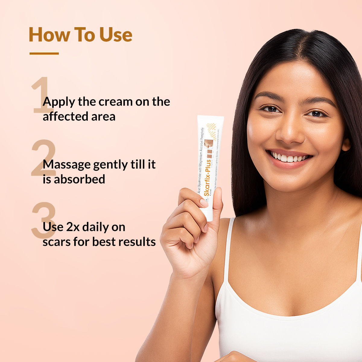 Fixderma Skarfix Plus Cream with 2% Kojic & 1% Arbutin for Dark Spots & Pigmentation