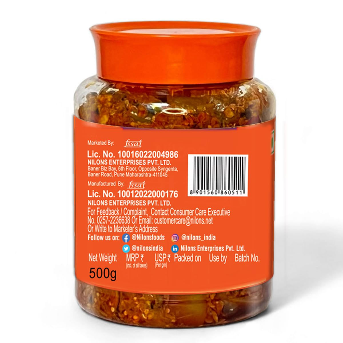 Nilon's Delhi Darbar Mango Pickle