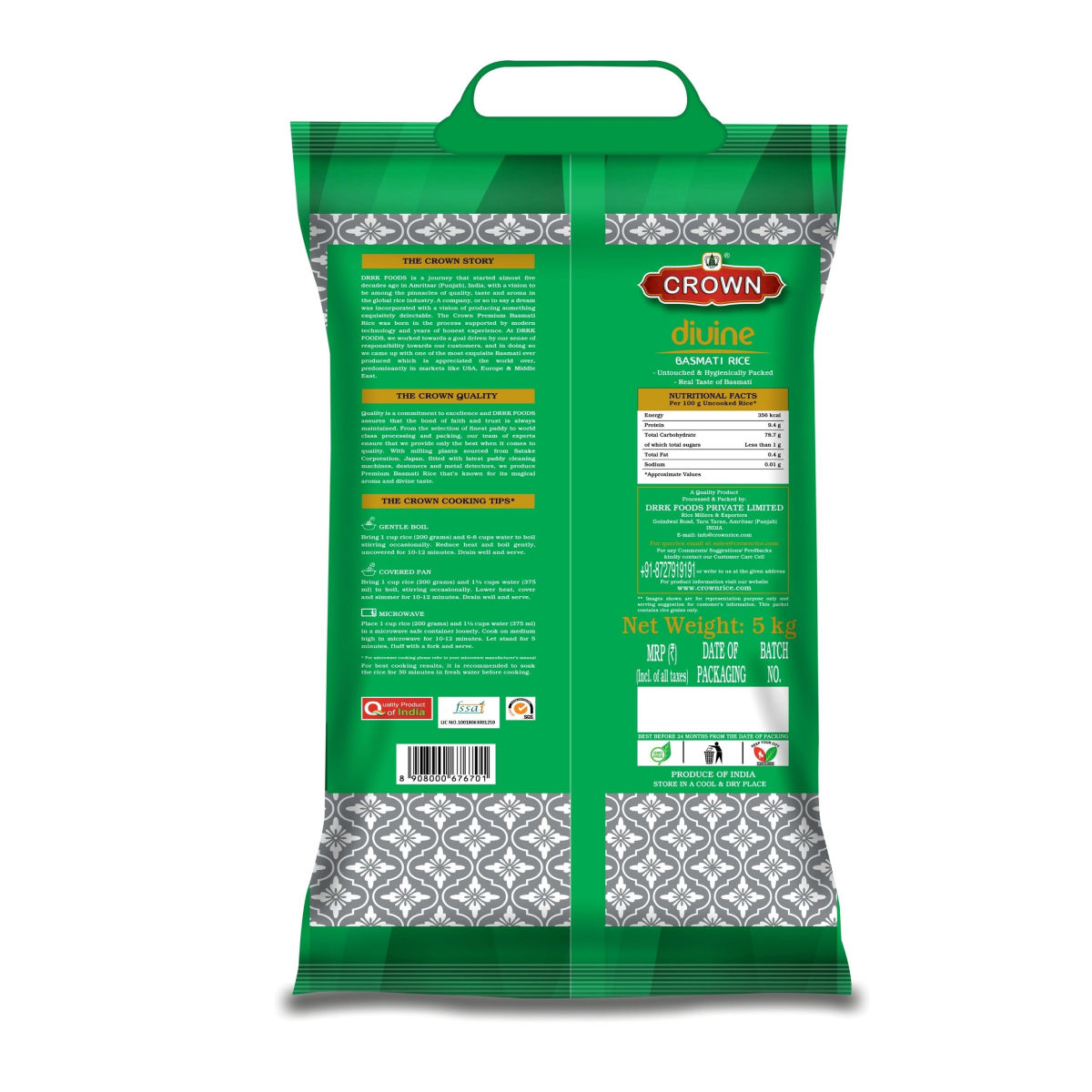 Crown Divine Basmati Rice (XL)