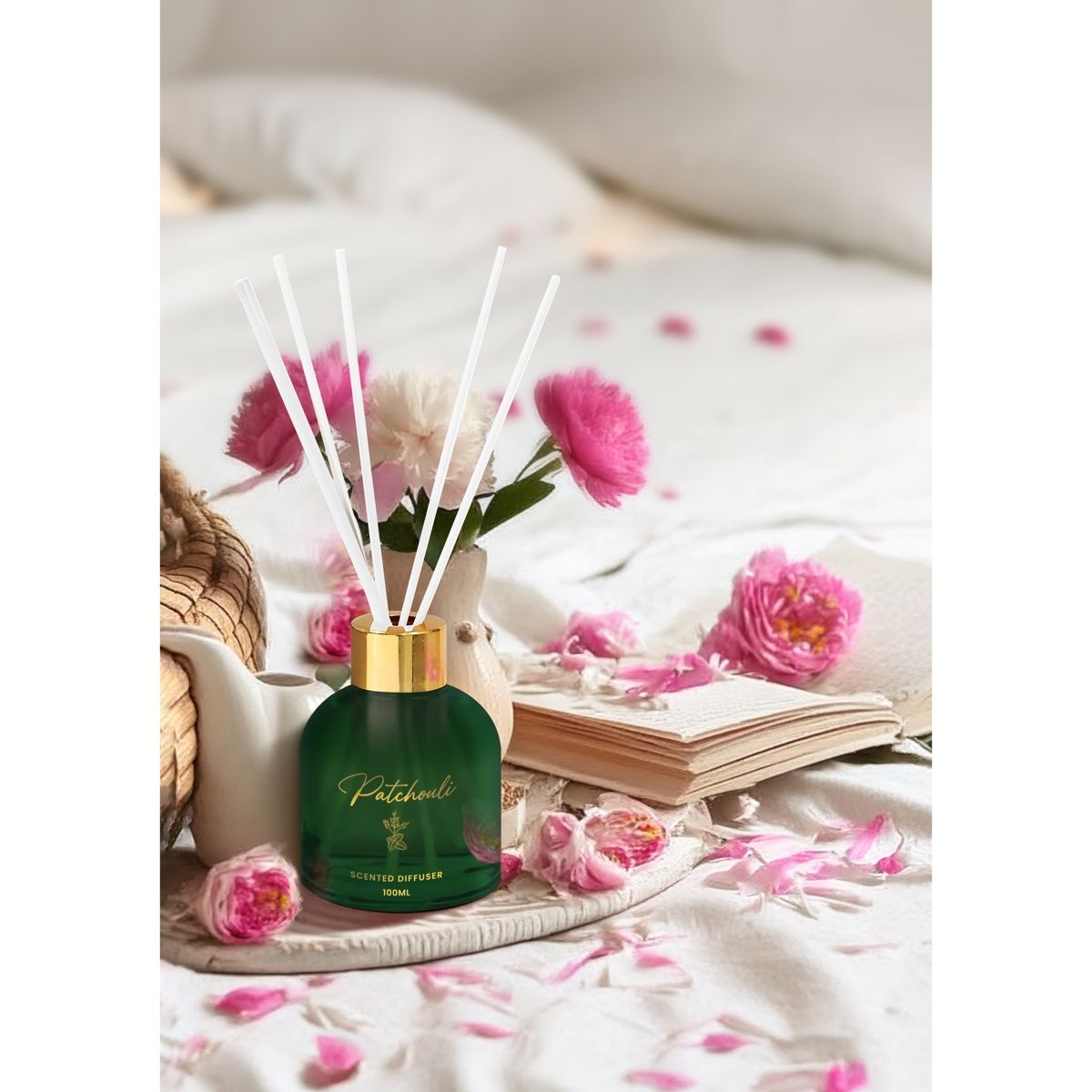 Pan Aromas Oriental Scented Reed Diffuser - Patchouli