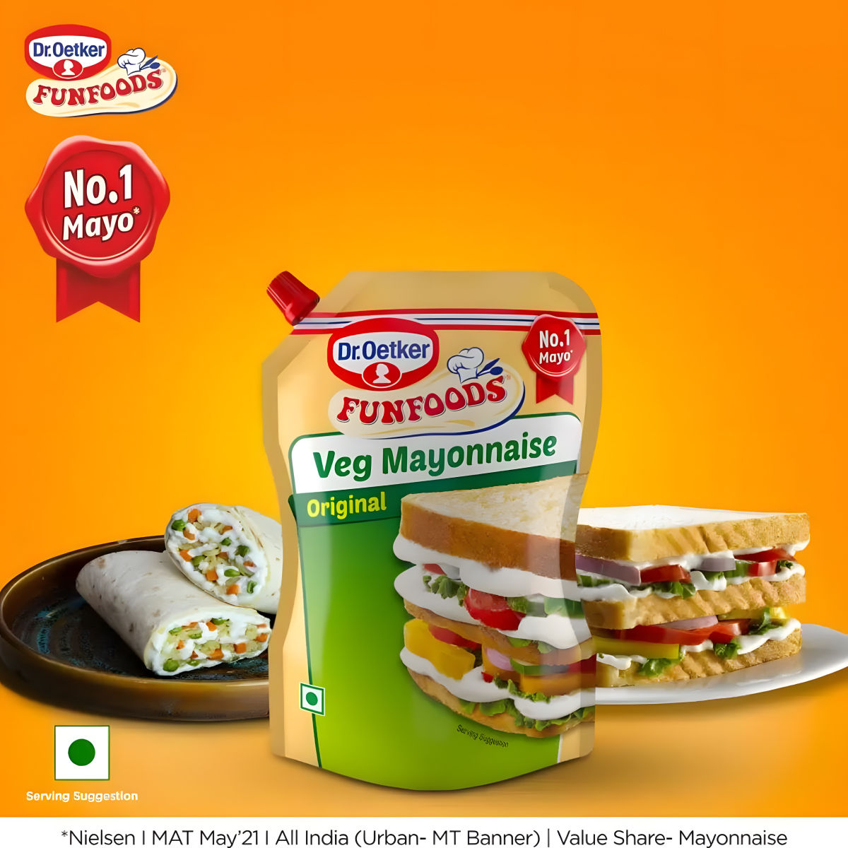 Dr. Oetker FunFoods Veg Mayonnaise Original