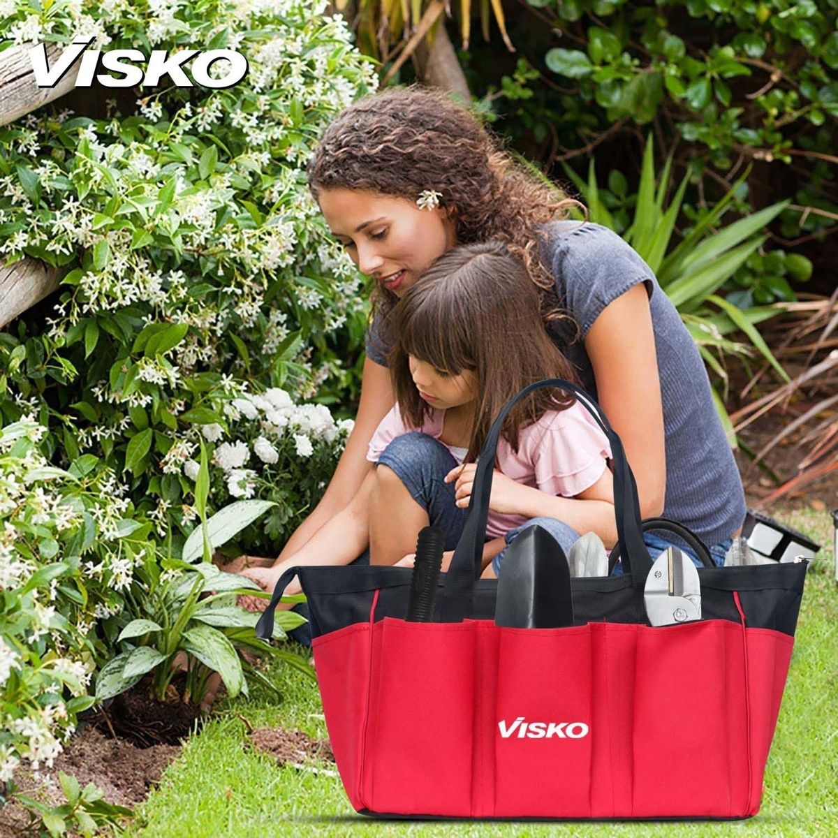 Visko Vlb 007 Tools Bag With 12 Pockets | Multipurpose Resin Tool Bag