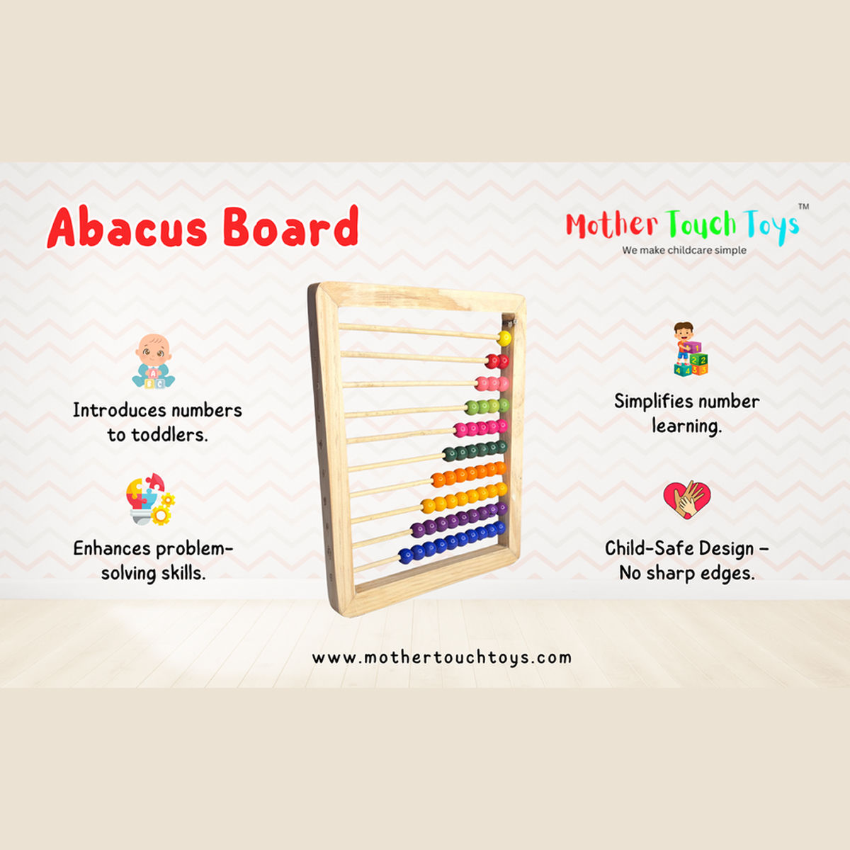Mother Touch Toys Abacus Board