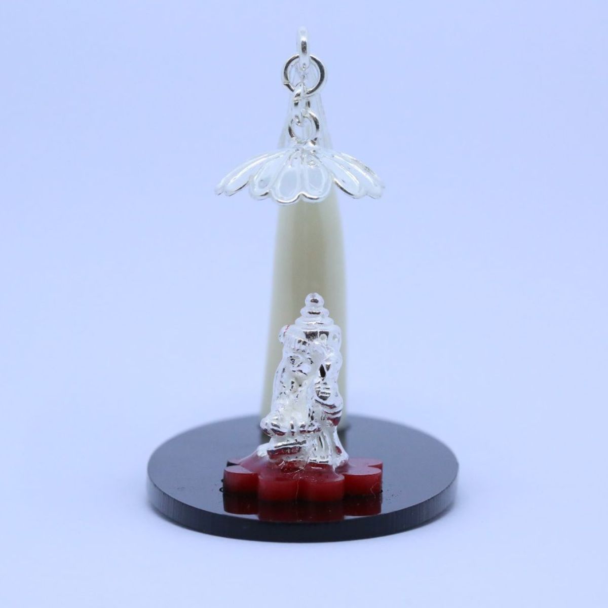 Silverfiire Sterling Silver Ekdant Ganesh Ji