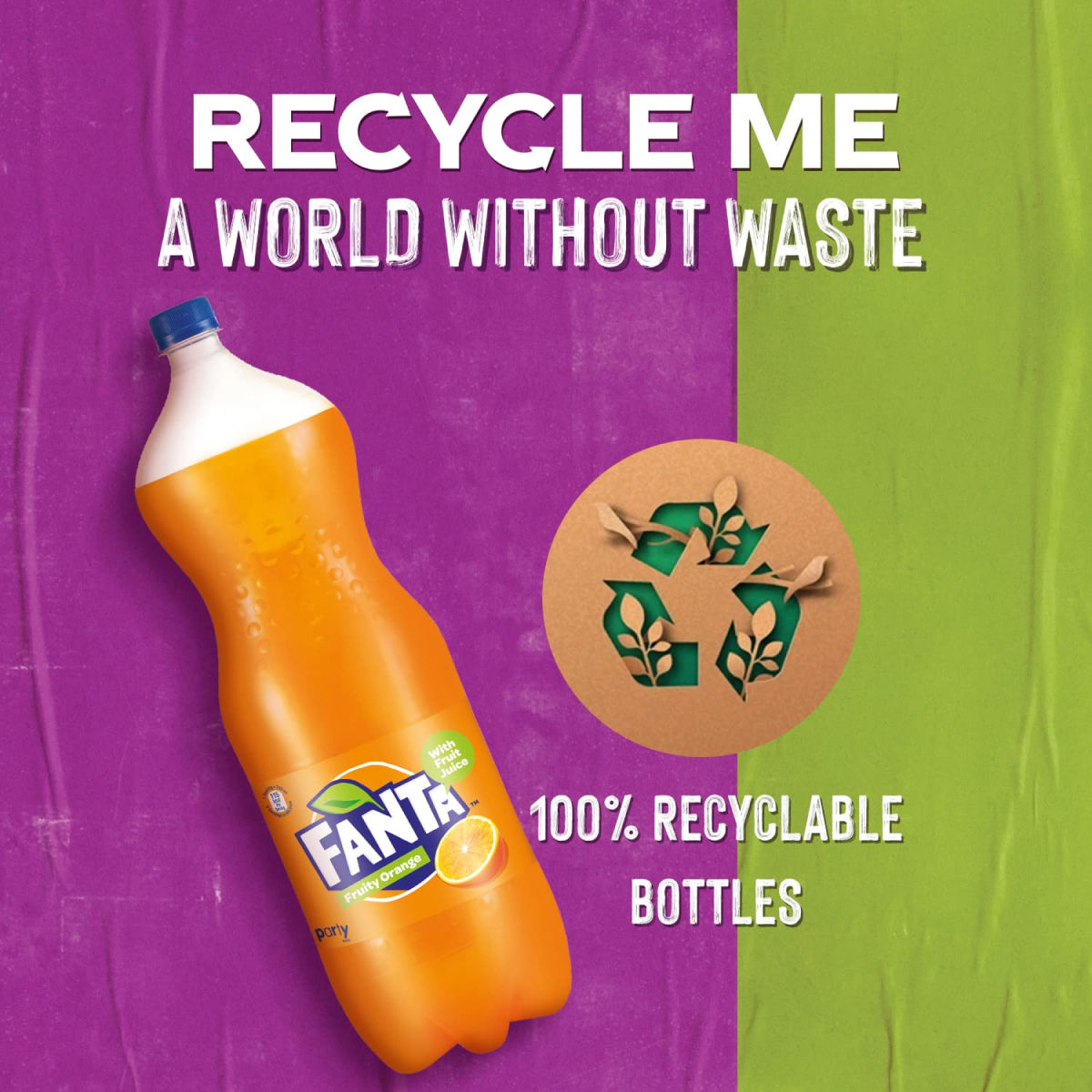 Fanta Orange Flavoured Soft Drink 2.25 l Combo