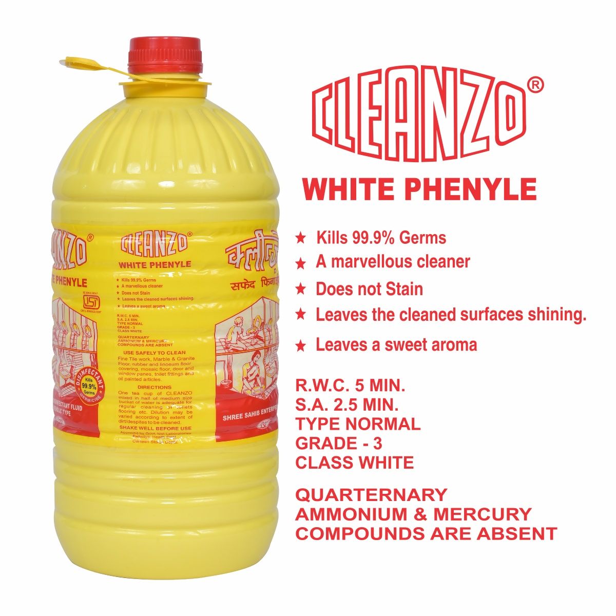 Cleanzo White Phenyle