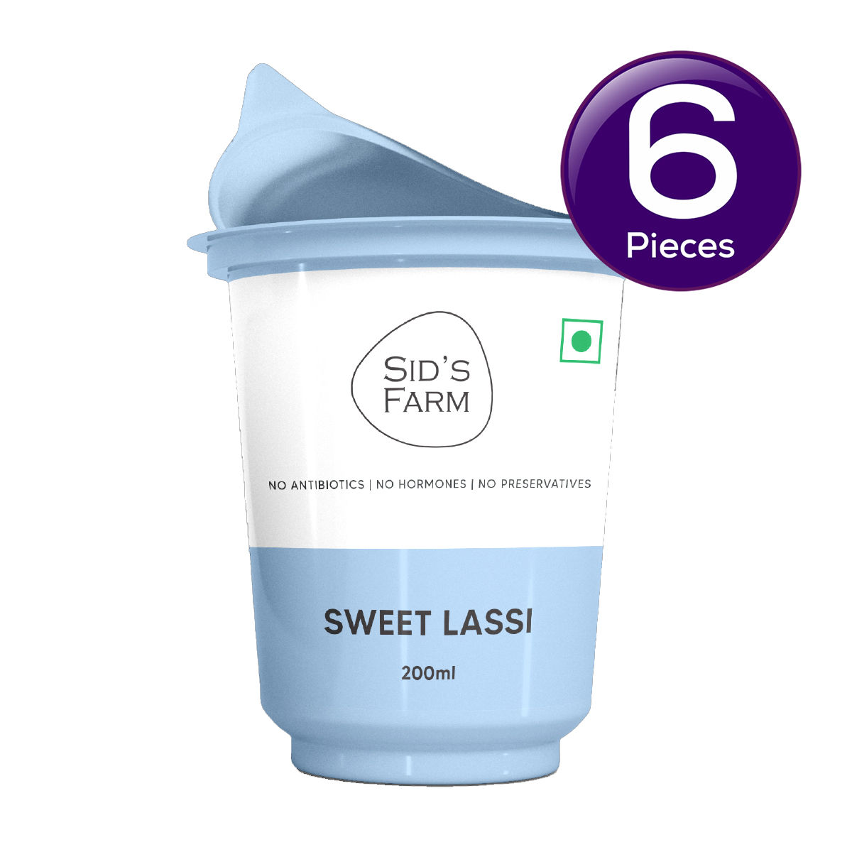 Sid's Farm Sweet Lassi 200 ml Combo