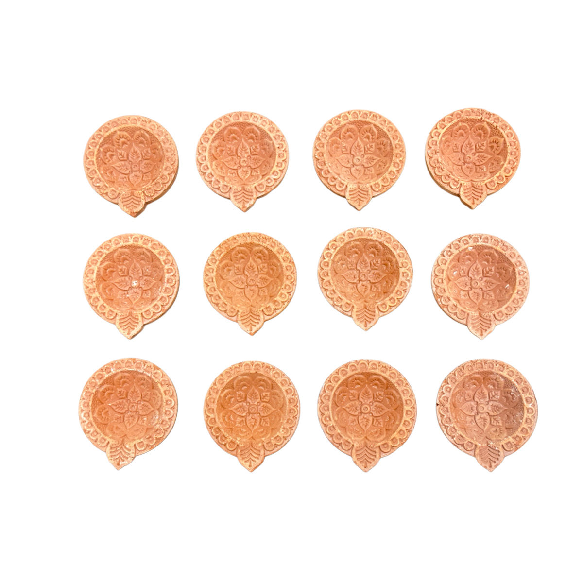 DiaCraft Crafted Mitti Diya Assorted