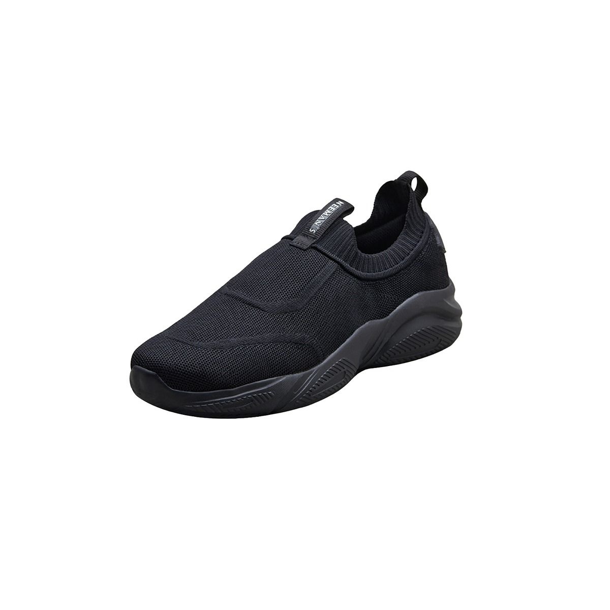 Neeman's Sole Max Slip-ons | Black | Size- 9