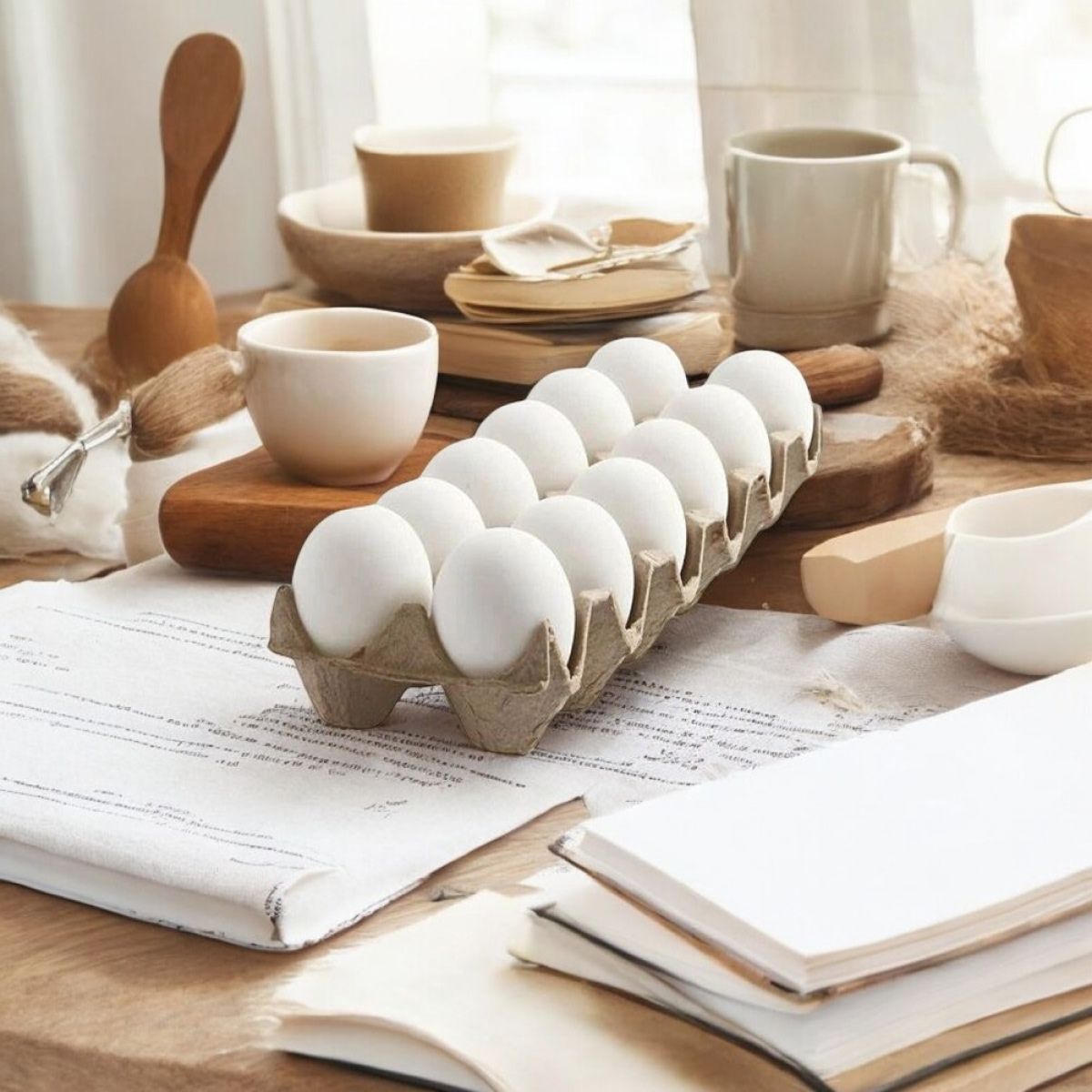 K K White Egg