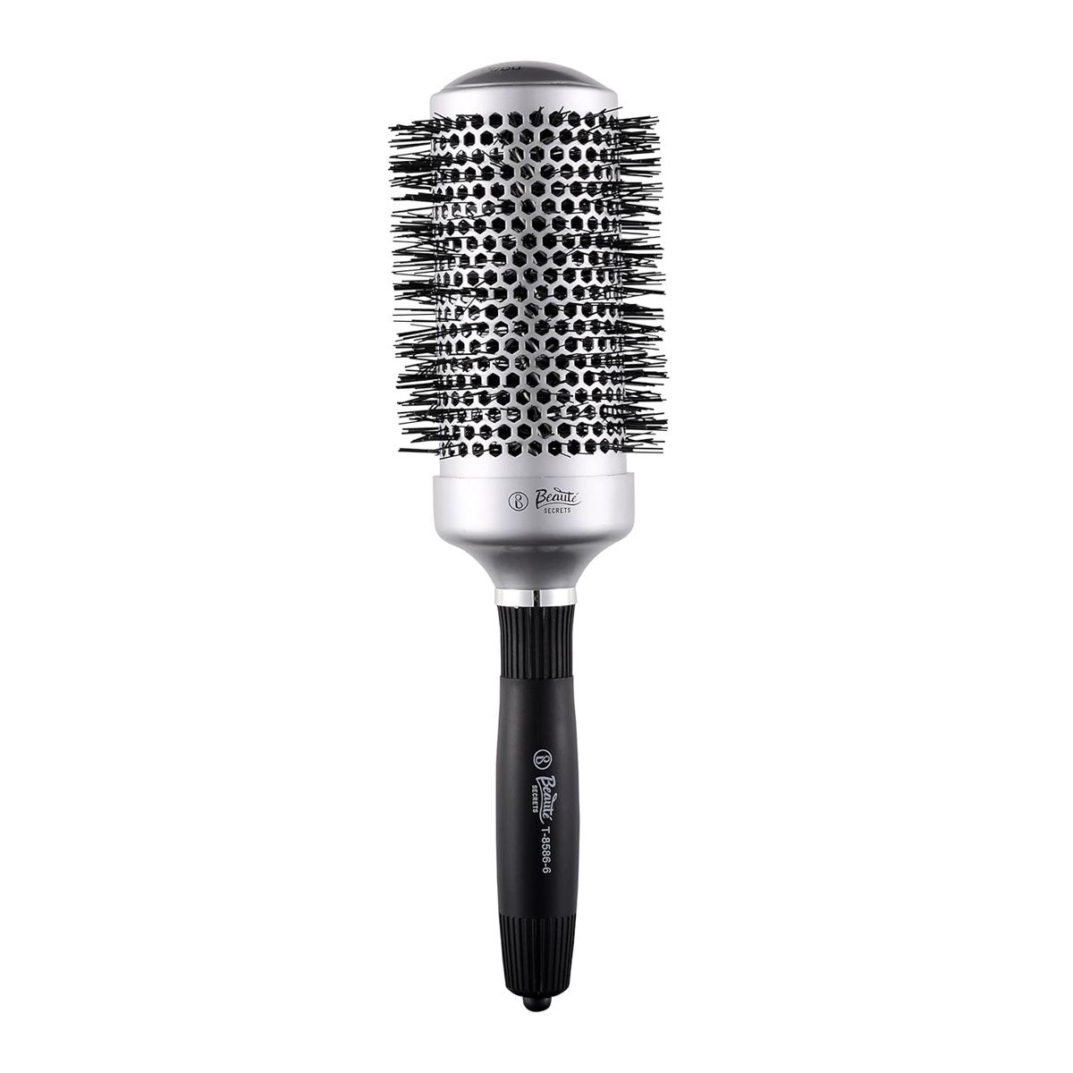 Beaute Secrets Professional Round Ceramic Ion Thermal Barrel Brush for Blow Drying 54 mm