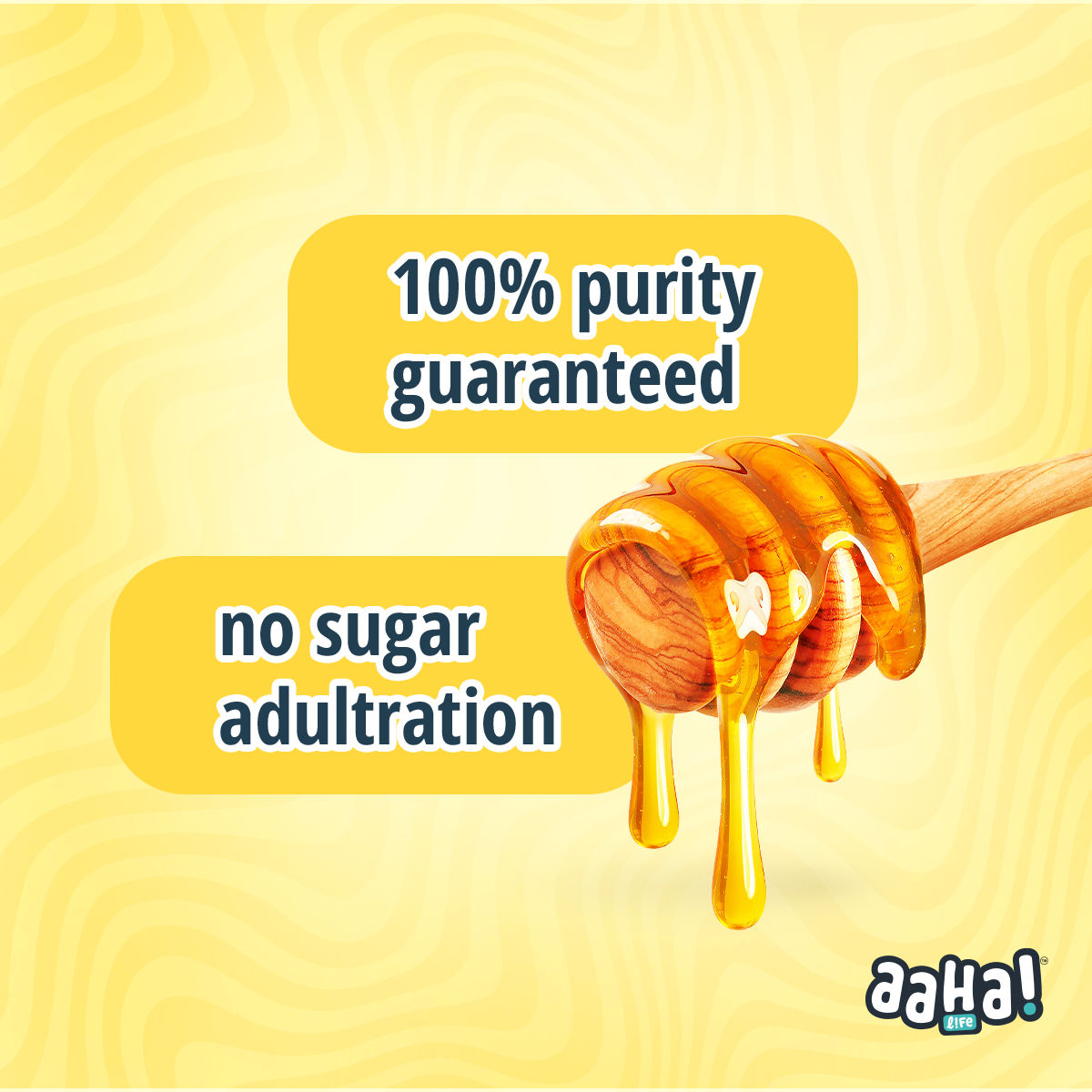 Aaha 100% Pure Honey  - No Adulteration 500 g Combo