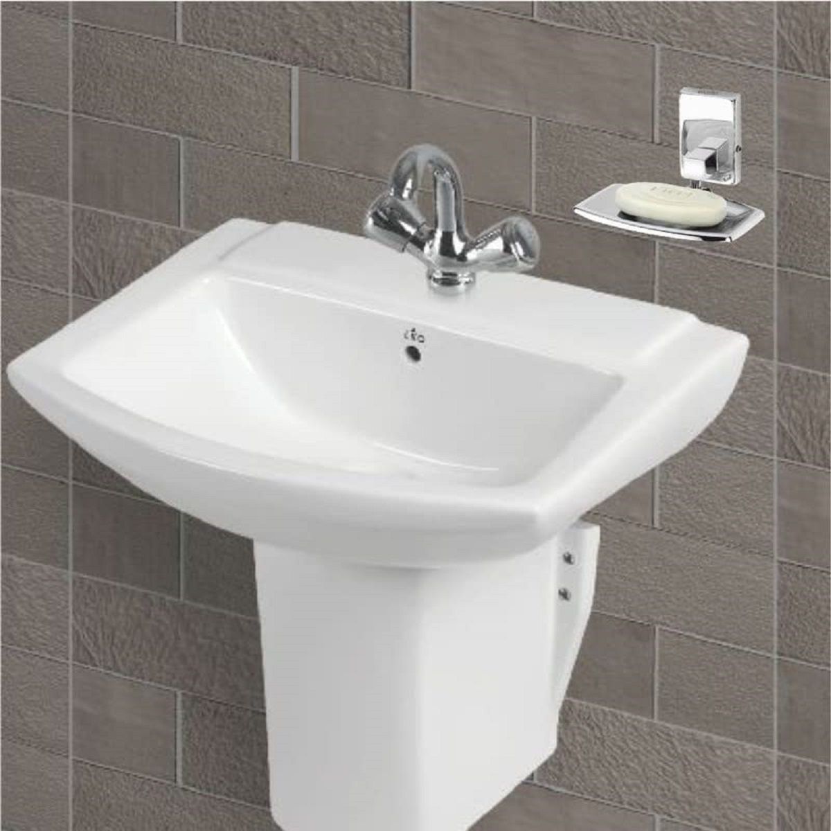 GLOXY Square Shape Stainless Steel Single Soap Holder, Soap Stands for Bathroom Soap Tray
