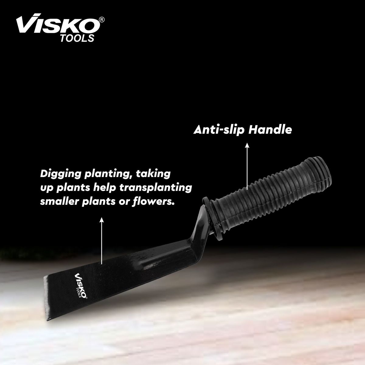 Visko 653 Garden Tools Set With 4 Pieces Garden Tool Kit