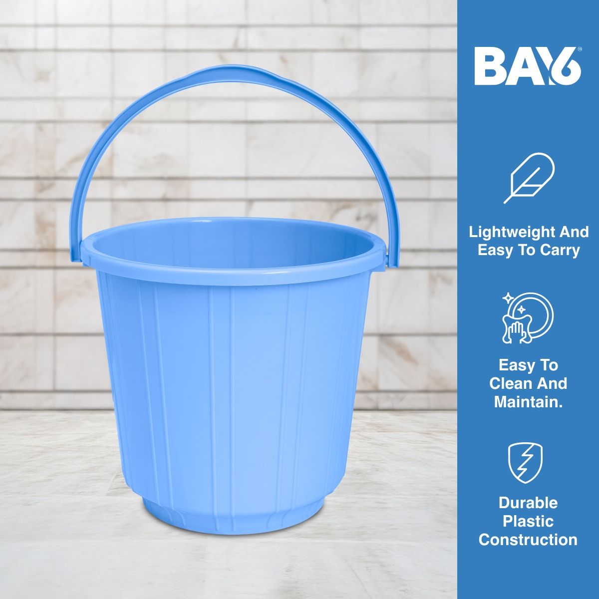 BAY6 Eco Bucket 16 L - Blue