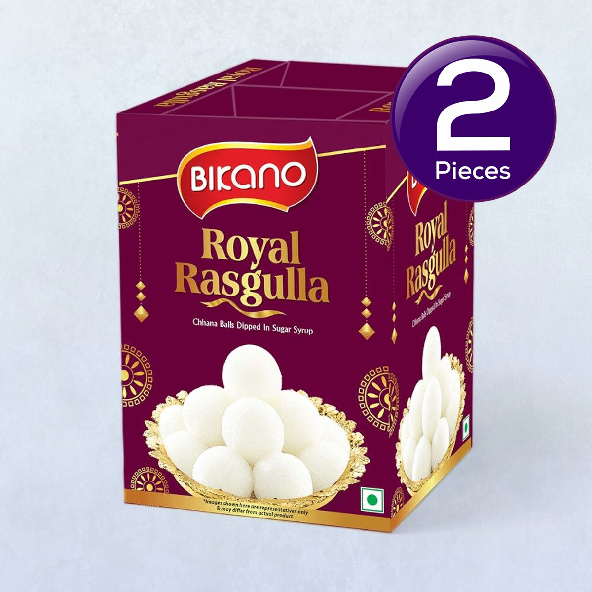 Bikano Royal Rasgulla 1 kg Combo
