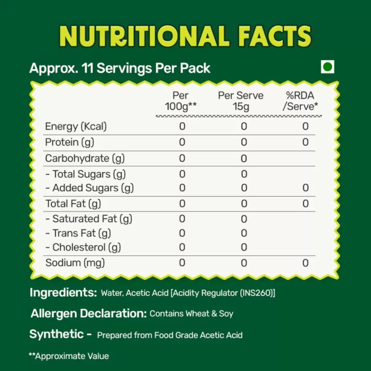 MasterChow White Vinegar 170 ml Combo