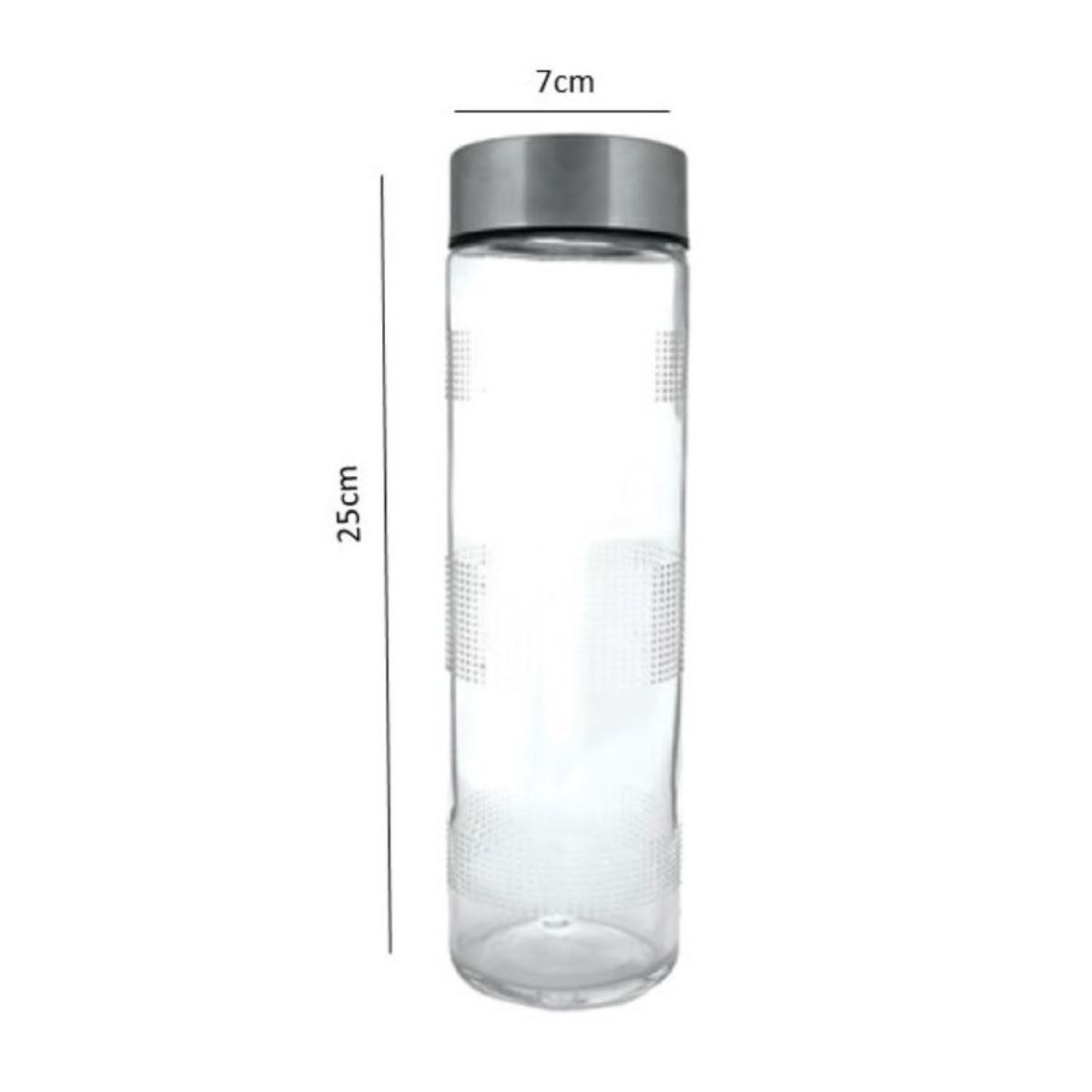 Roxx Stainless Steel Neo Bottle | Silver - 750 ml