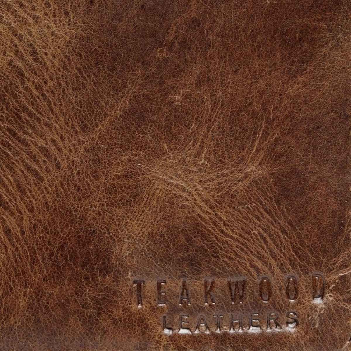 Teakwood Men's Genuine Leather Bi-fold Wallet | Brown