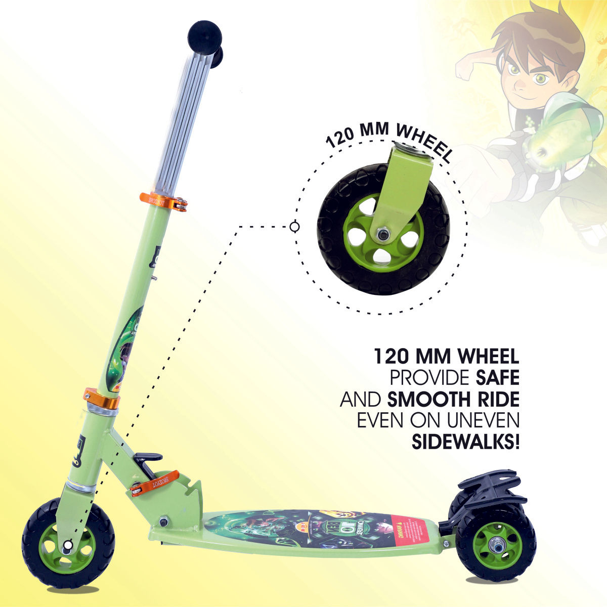 Toyzone Ben 10 Scooter Oval