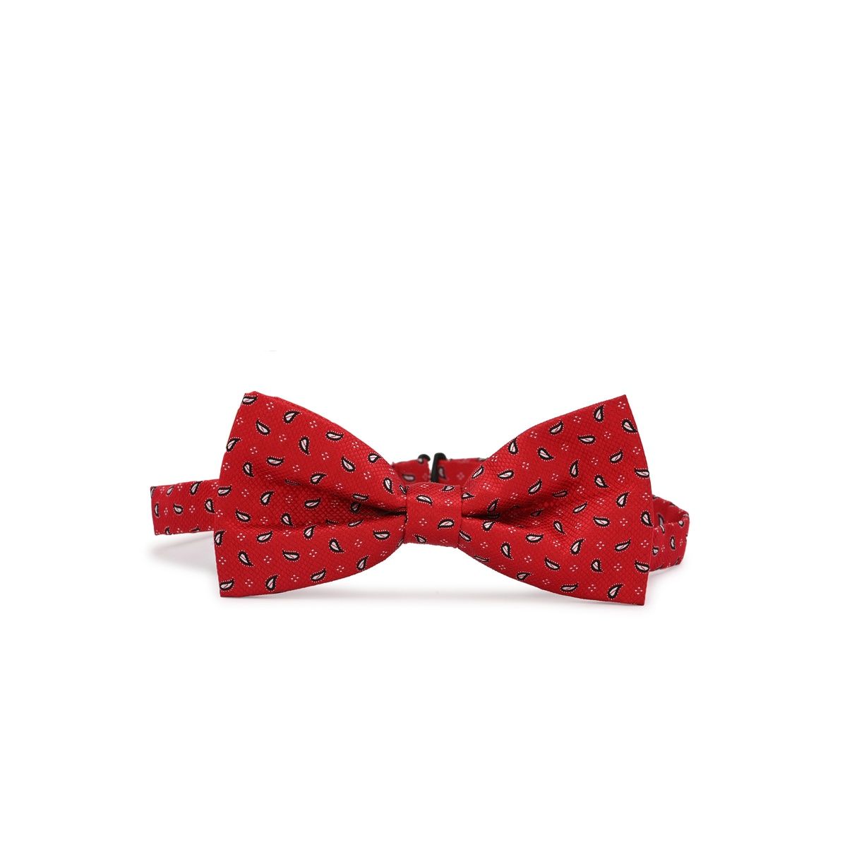 Calvadoss Men's Knitted Bow Tie | Bow 3001 | Red