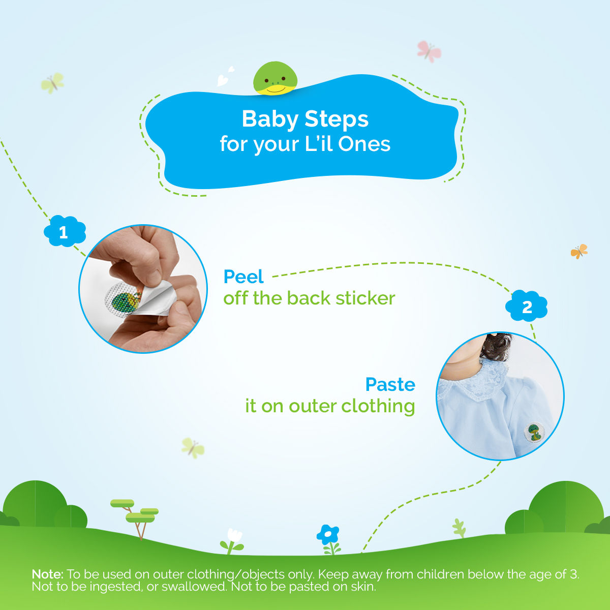 Mamaearth Natural Repellent Mosquito Patches For Babies With 12 Hour Protection