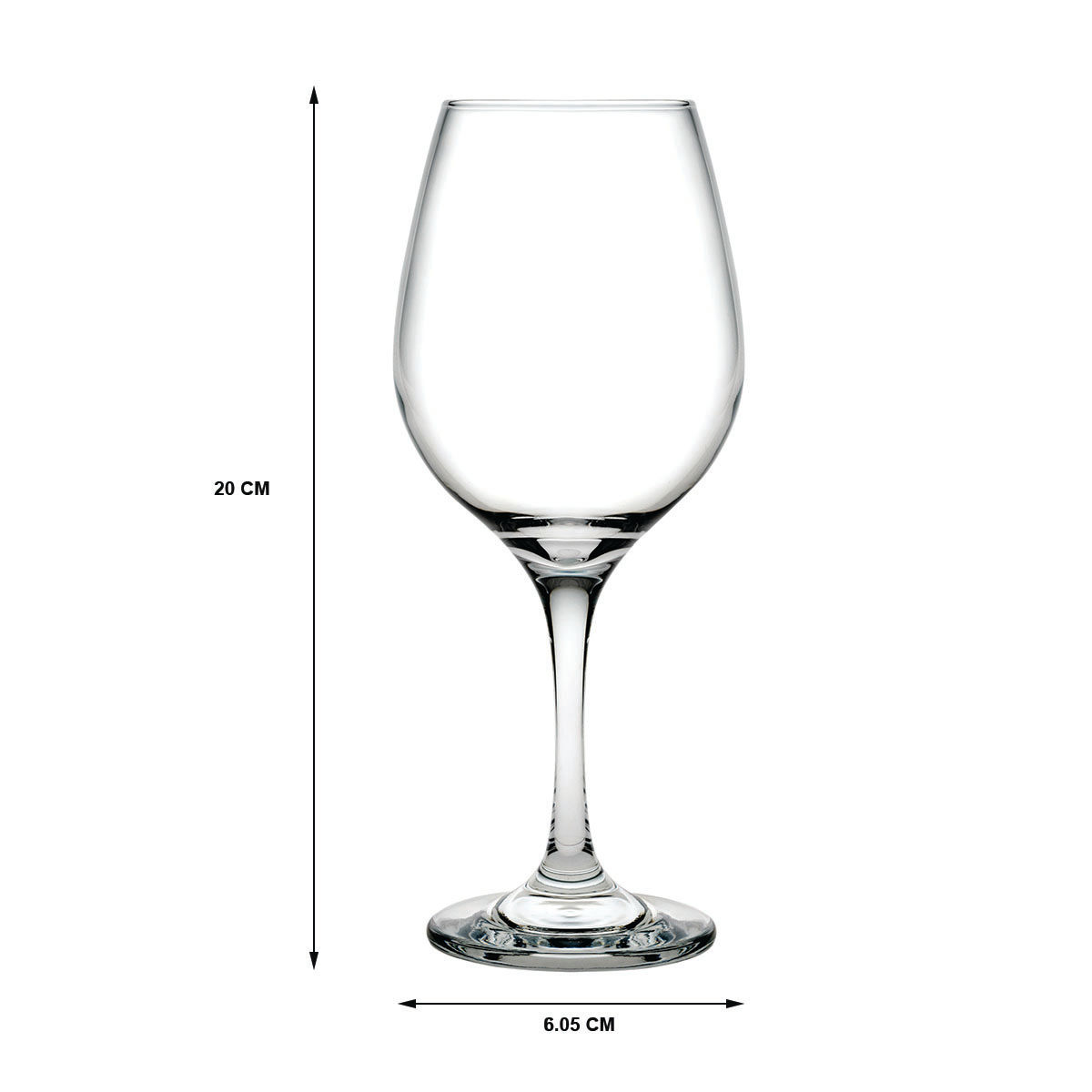 BAY6 Imported White Wine Glass -Set 365 ml - (2pc)