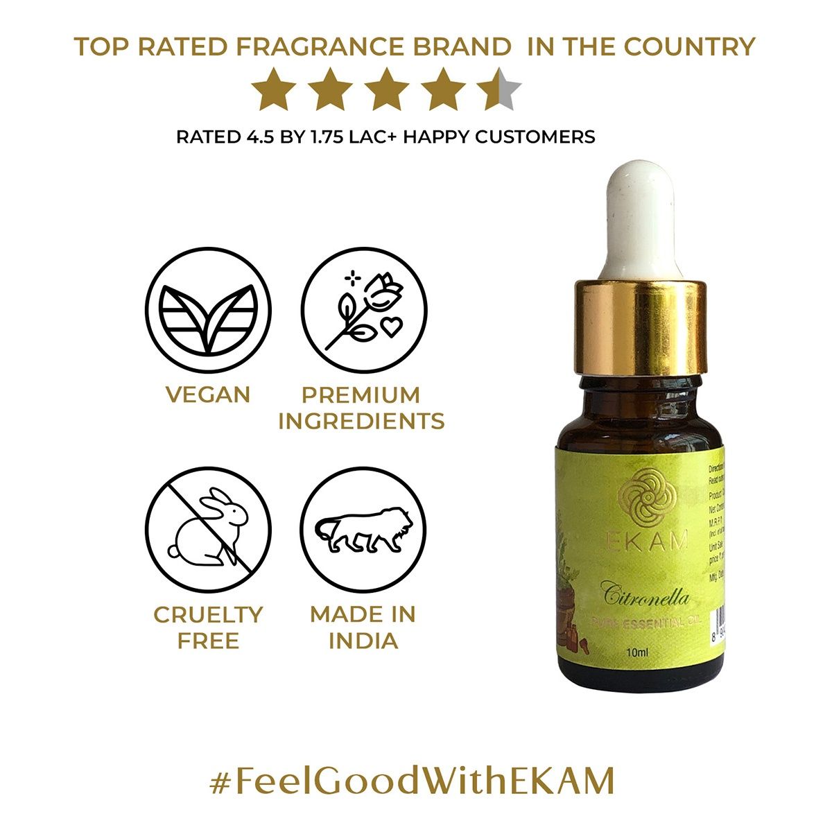 Ekam Citronella Essential Oil