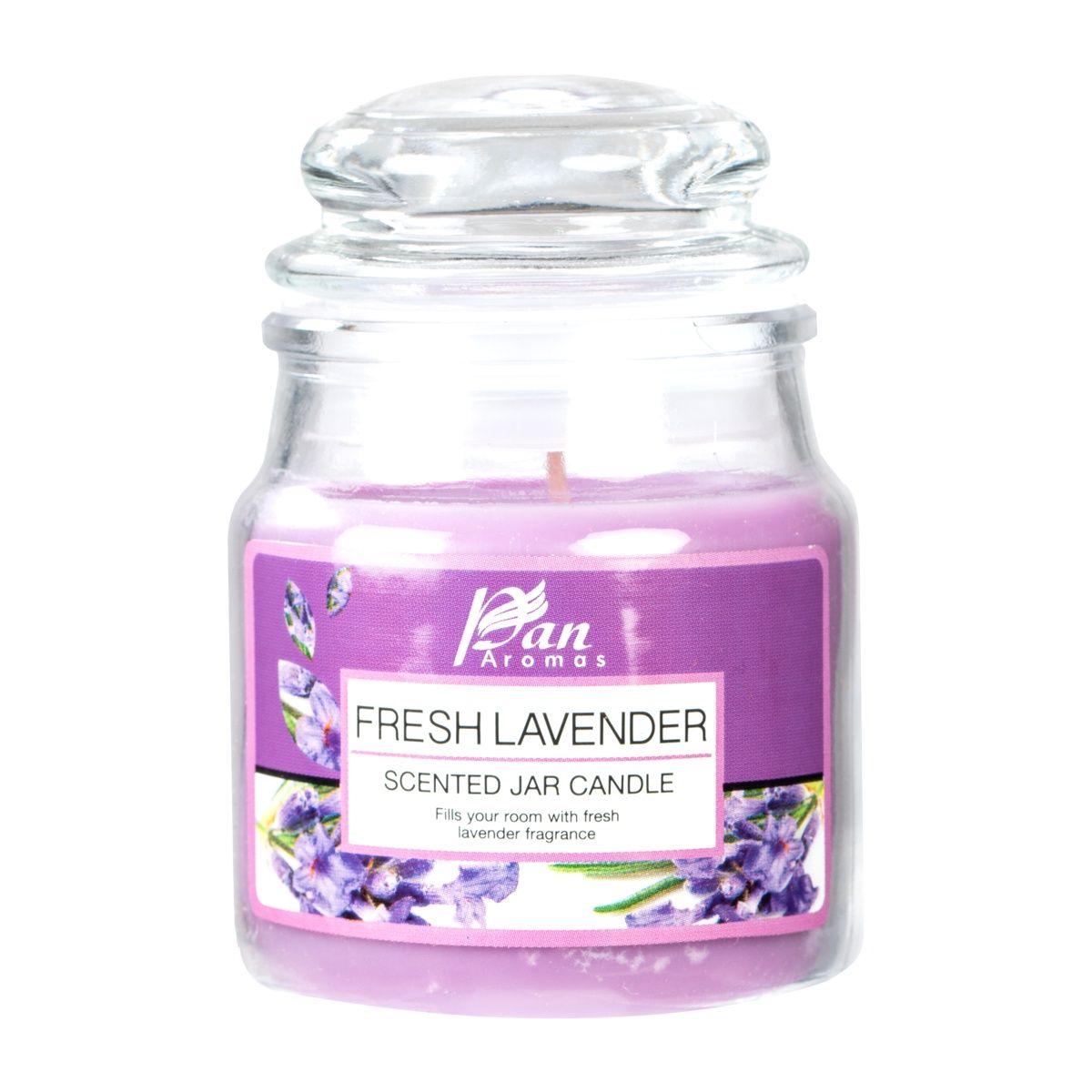 Pan Aromas Jar Candle With Lid - Fresh Lavender