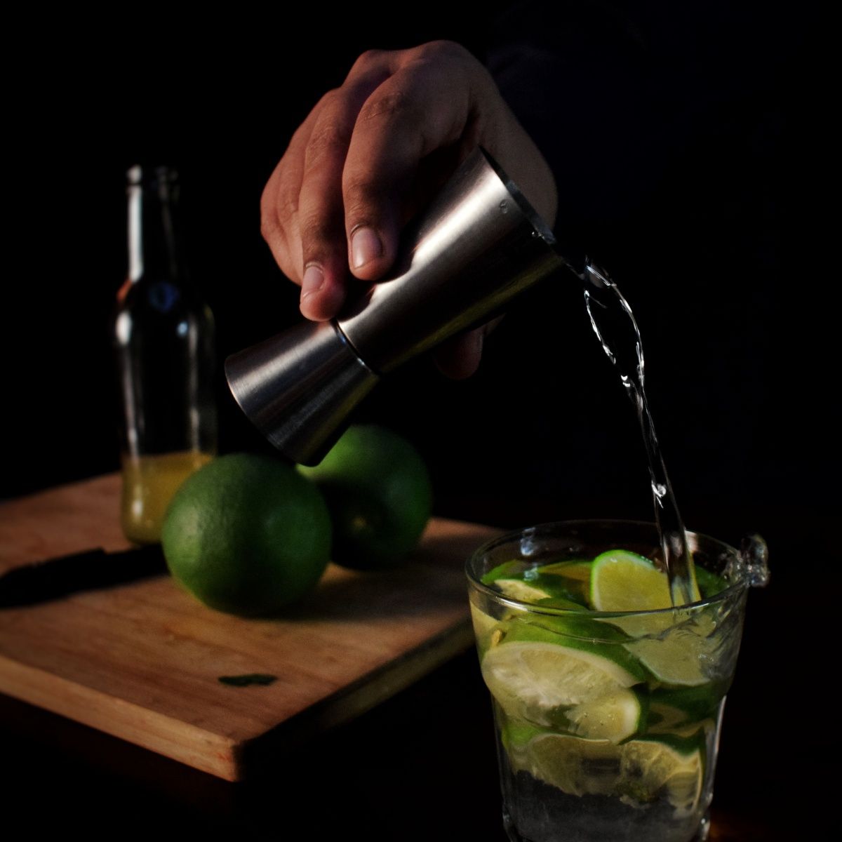 Bar Box Peg Measurer Jigger 30 & 60 Ml Cocktail Jigger Measuring Bar Tool Double Side Jigger