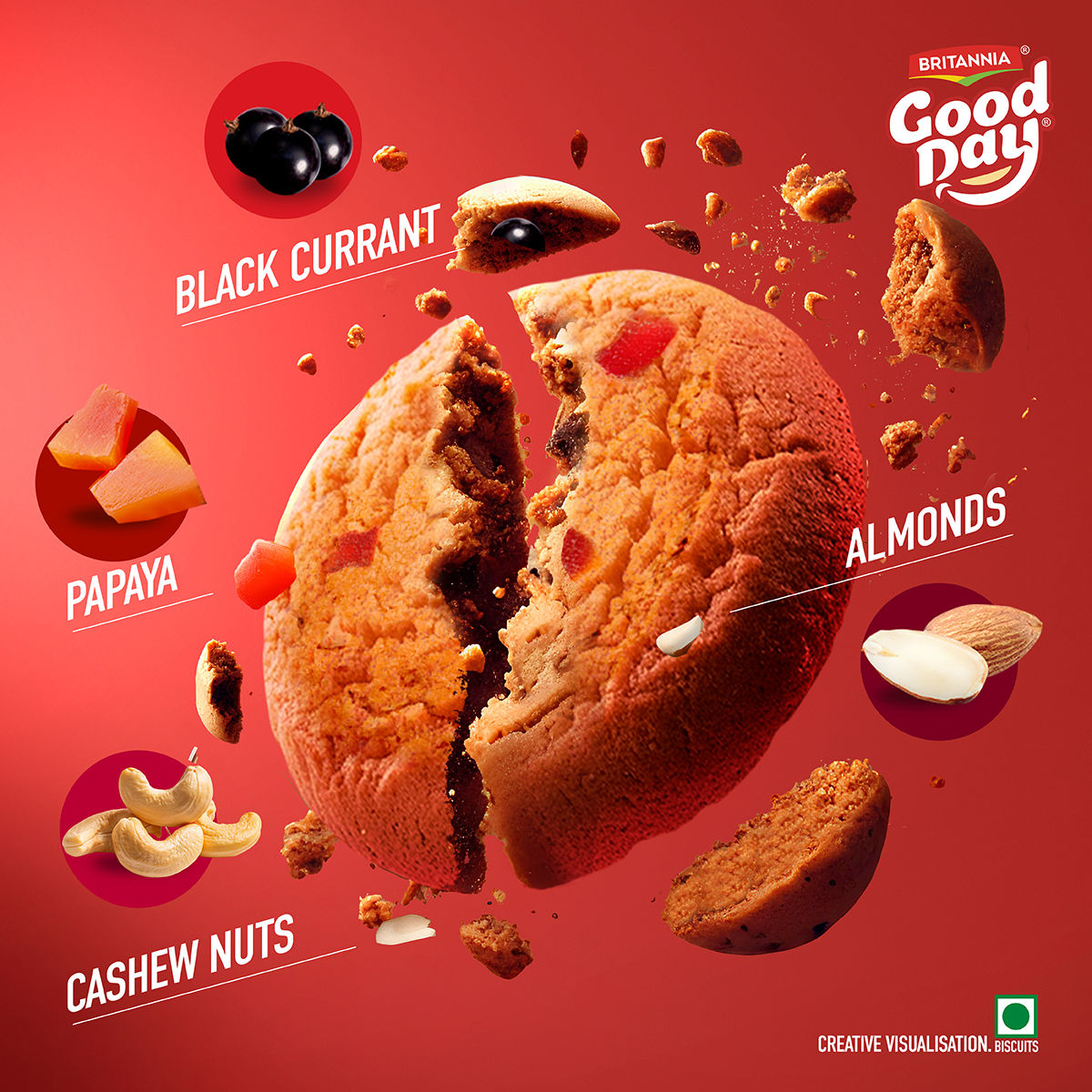 Britannia Good Day Fruit & Nut Cookies