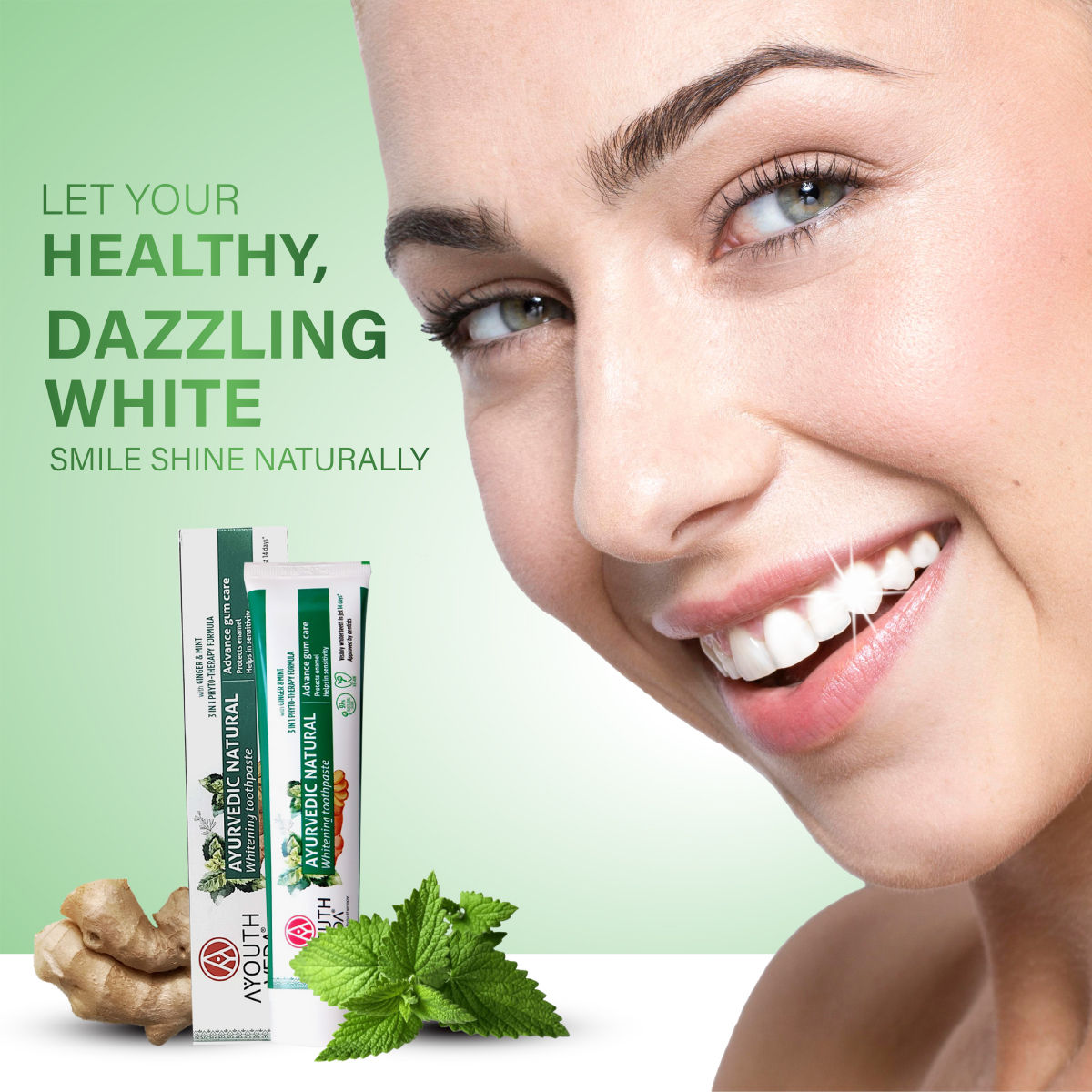 Aimil Ayouthveda Natural Whitening Toothpaste